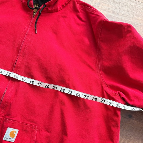 Vintage 90’s Red Carhartt Jacket - Picture 6 of 7
